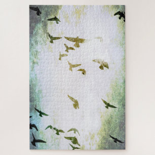 A flock of birds jigsaw puzzle