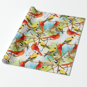 A Flock of Feathers  Wrapping Paper
