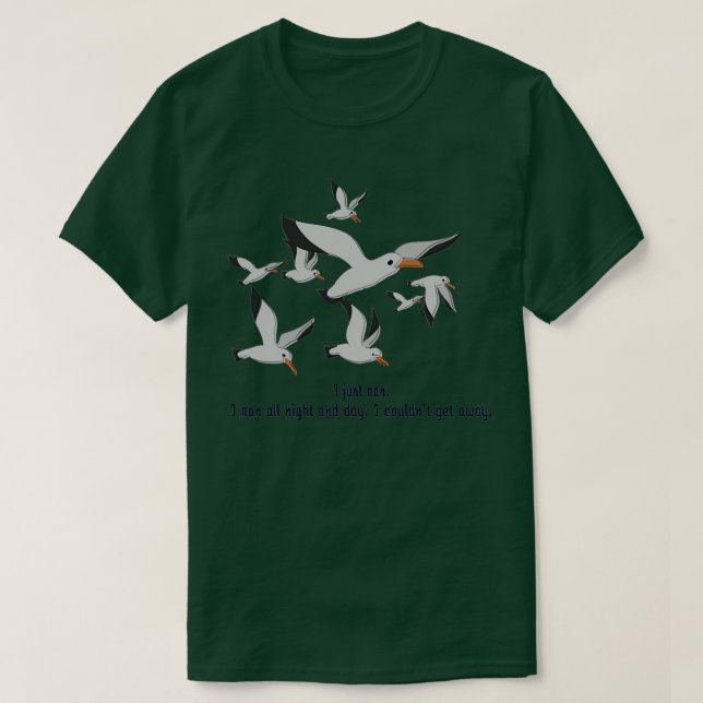 A Flock of Seagulls T-Shirt (Design Front)