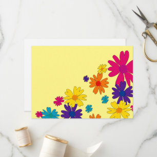 A floral bed of daisy flowers  programme