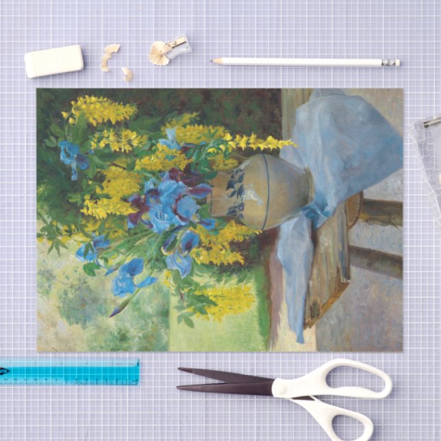 A Floral Bouquet | Ella Wetzko-Ehrenberger Tissue Paper (Craft)