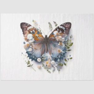 A Floral Butterfly Series Design 9 Tissue Paper