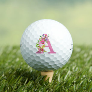 A Floral Golf Balls