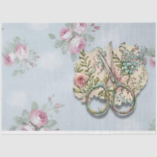 A Floral Sewing Room Series Design #12 Tissue Paper