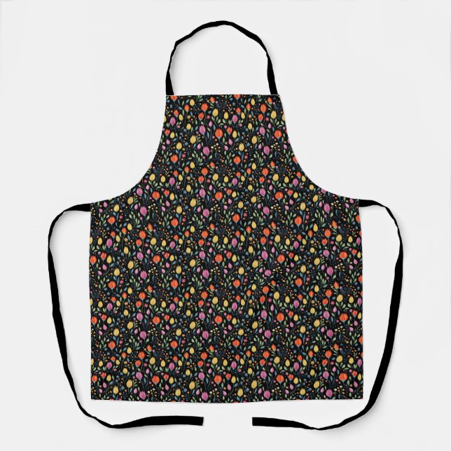 A Flower Blossoms For Its Own Joy Apron (Front)