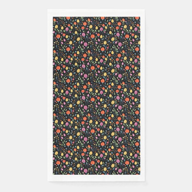 A Flower Blossoms For Its Own Joy Napkin (Front)