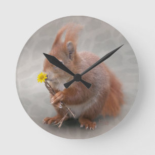 A Flower for You Clock