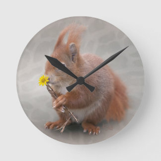 A Flower for You Clock