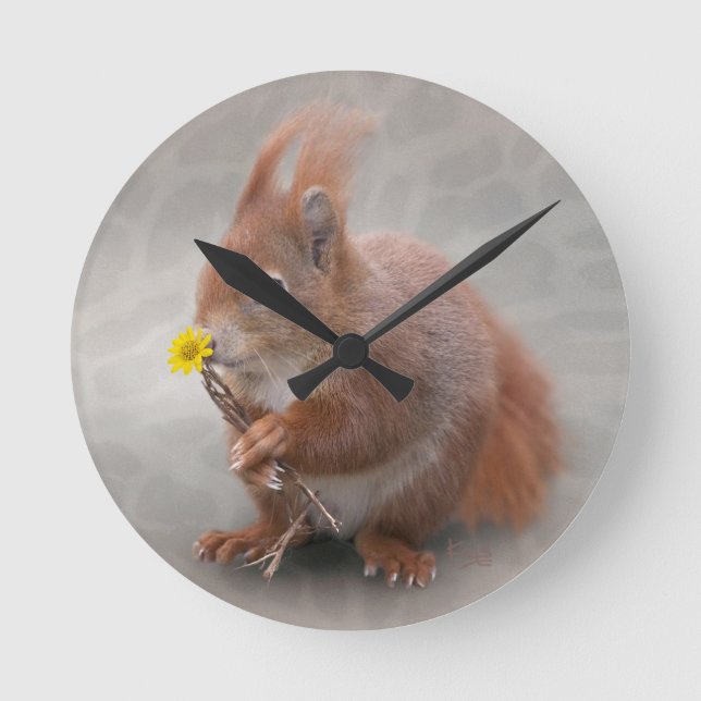 A Flower for You Clock (Front)