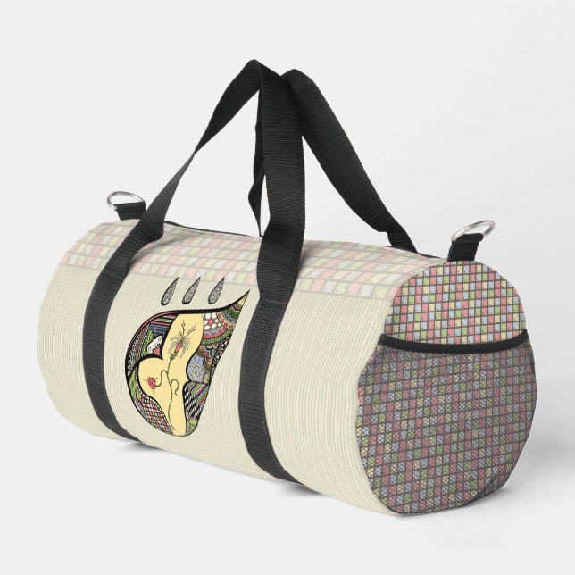 A Flower Within Duffle Bag (Right Corner)