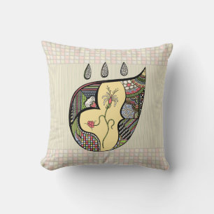 A Flower Within Pillow