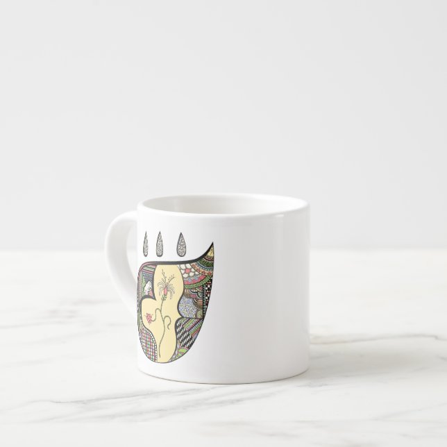 A Flower Within Speciality Mug (Front Left)