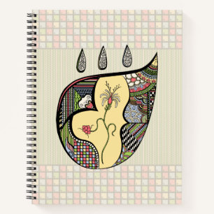 A Flower Within Spiral Notebook
