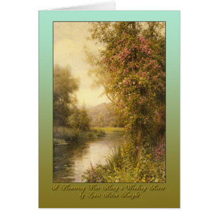 A Flowering Vine Along a Winding River