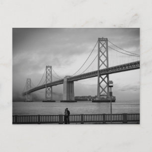 A Foggy Day on the Bay Postcard