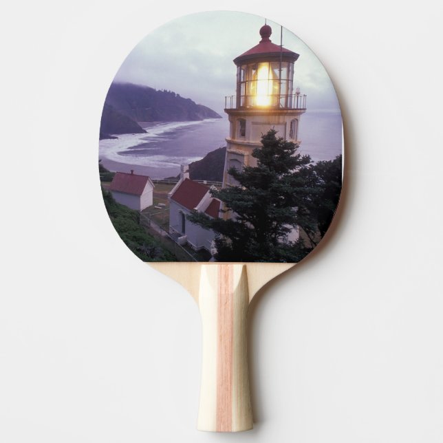 A foggy day on the Oregon coast at the Heceta Ping Pong Paddle (Front)