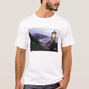 A foggy day on the Oregon coast at the Heceta T-Shirt