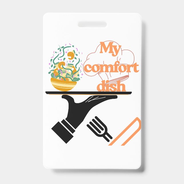 A Foodie's Delight ID Badge (Front)