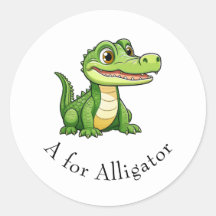 A for Alligator