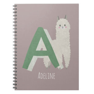 A for Alpaca Notebook