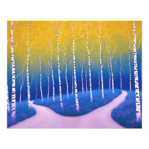 A Fork in Time – A Woodland Landscape Photo Print