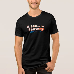 "A" Fox on the Fairway - Mens - Black Shirt