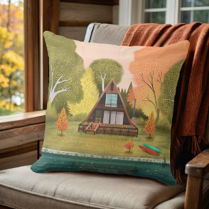 A-Frame Cabin House   Cushion