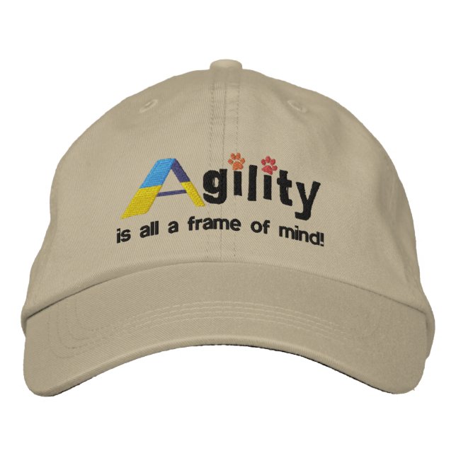 A-Frame of Mind Embroidered Hat (Front)
