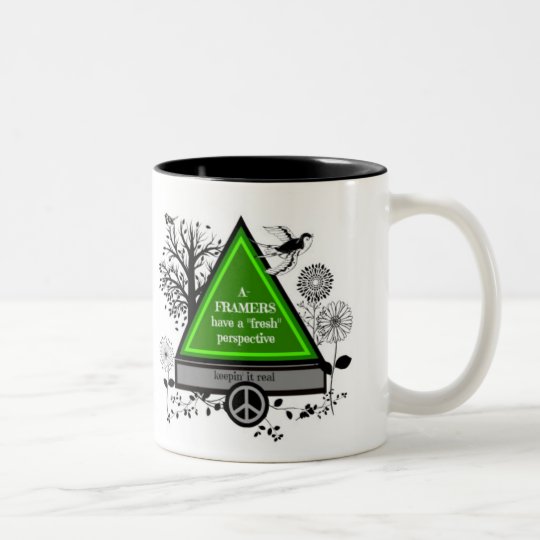 A Framers Two-Tone Coffee Mug