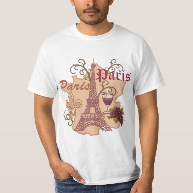 A France Eiffel Tower t-shirt (Front)