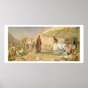 A Frank Encampment in the Desert of Mount Sinai, 1 Poster