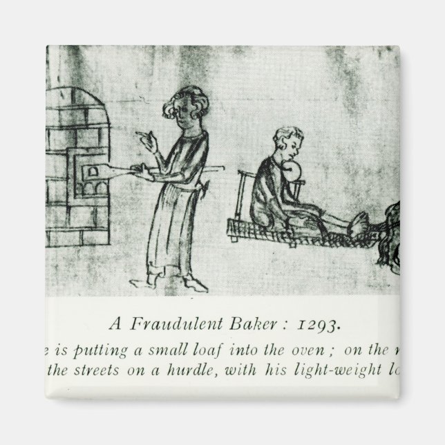 A Fraudulent Baker, 1293 Magnet (Front)