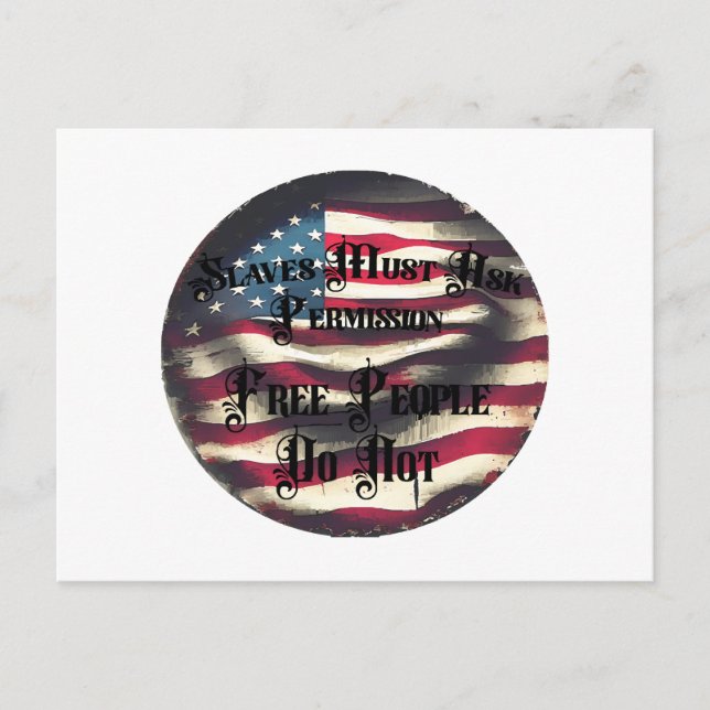 A Free People Holiday Postcard (Front)