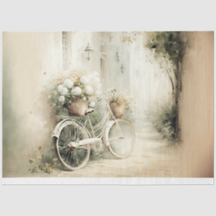  a French Bike  Tissue Paper