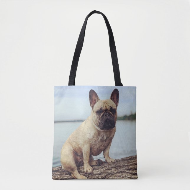 A French Bulldog Tote Bag (Front)