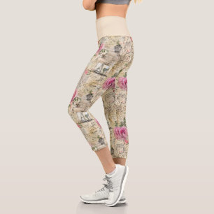 A French Ephemera Design Series 1 Capri Leggings