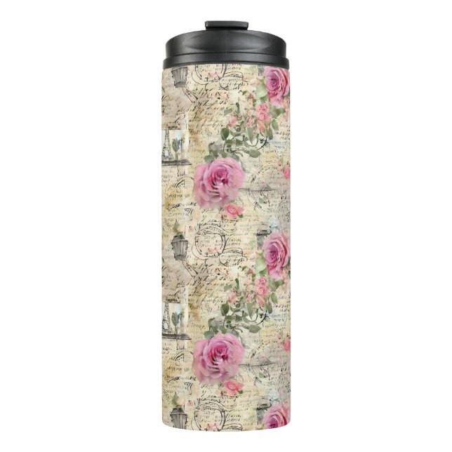 A French Ephemera Design Series 1 Thermal Tumbler (Front)