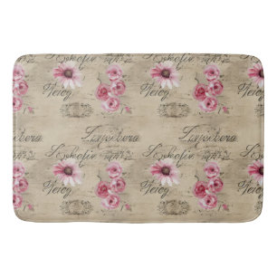 A French Ephemera Design Series 20 Bath Mat