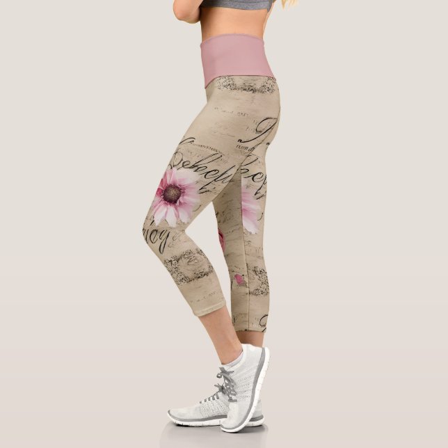 A French Ephemera Design Series 20 Capri Leggings (Left)