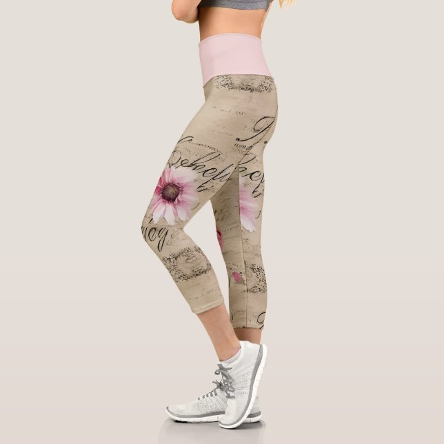 A French Ephemera Design Series 20 Capri Leggings (Left)