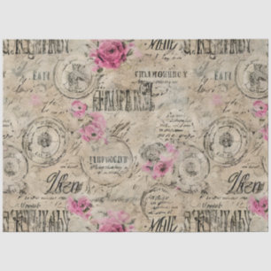 A French Ephemera Design Series 24 Tissue Paper