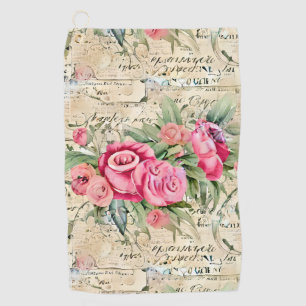 A French Ephemera Design Series 26 Golf Towel