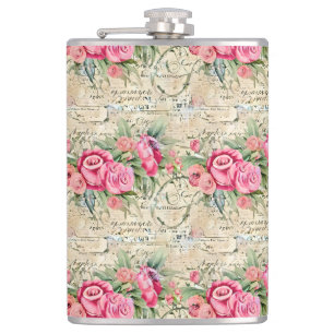 A French Ephemera Design Series 26 Hip Flask