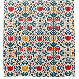 A Fresh Take on Nature Shower Curtain