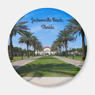 A fridge magnet from Jacksonville Beach, Florida