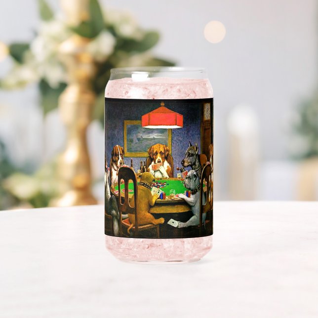 A Friend in Need, Dogs Playing Poker, Can Glass (Insitu (Wedding))