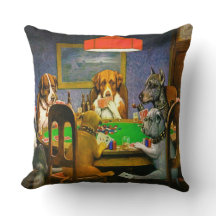 A Friend in Need Dogs Playing Poker