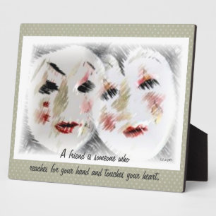A Friend Plaque