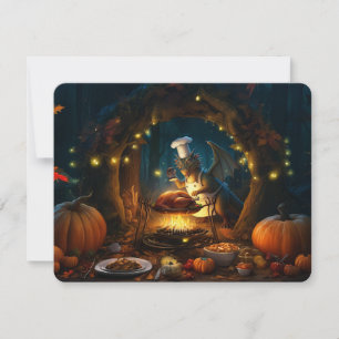 A Friendsgiving Feast Awaits Holiday Card