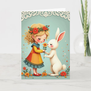 A Friendship Flower Card
